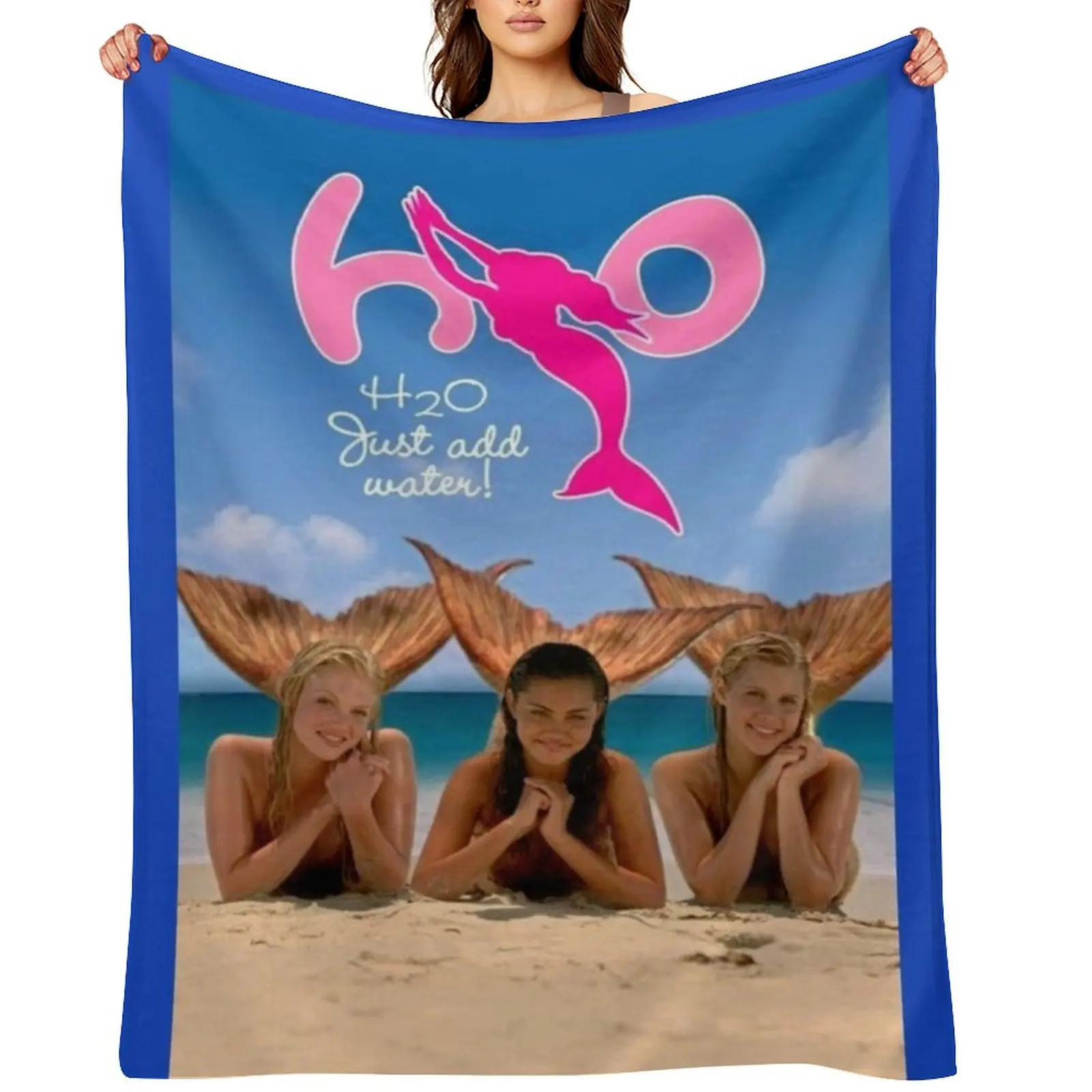 

h20 just add water Throw Blanket Thermals For Travel For Sofa Thin christmas decoration Blankets