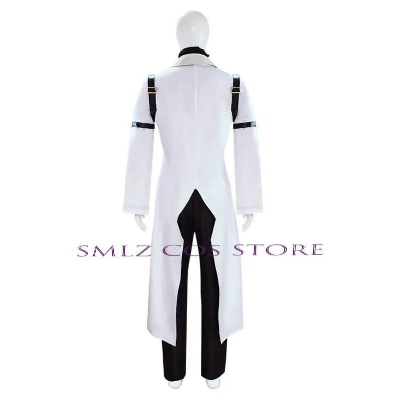 Sigma Cosplay Anime BSD 4th Costume Sigma Trench Uniform Suit Halloween Christmas Party Outfit for Men Women