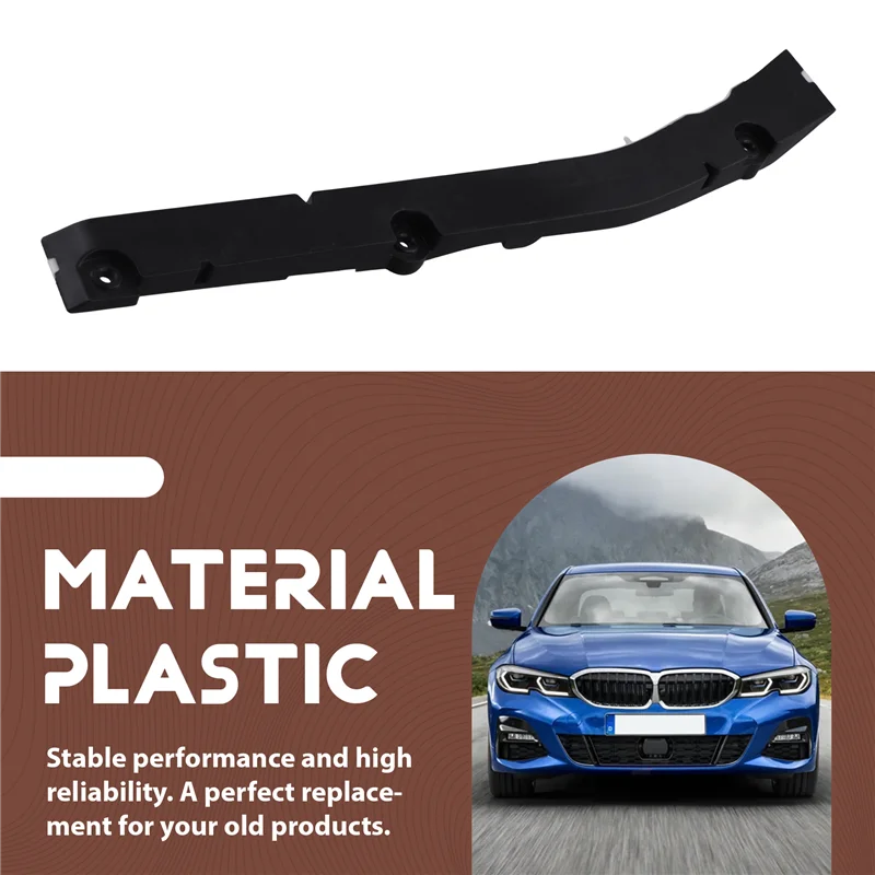 

A99F-For BMW 3 Series G20 G21 G28 2019-2022 New Front Top Upper Bulkhead Bracket Left 61136991225