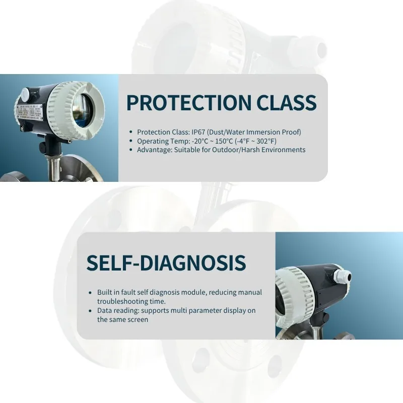 Explosion Proof Stainless Steel Turbine Flow Meter IP65/IP67/IP68 Protection Oil Natural Gas Water Hazardous Gas Measurement OEM