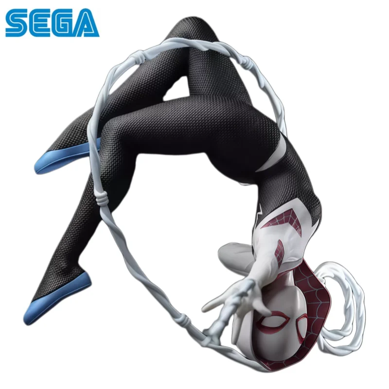 

In Stock Sega Original Sega Marvel Comics Gwen Stacy Action Figure Model Doll Brand New Boxed Anime Characters Toys Model Garage