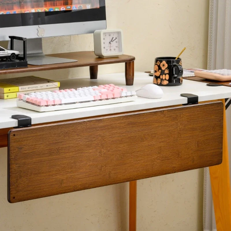 Desktop Extension Board Foldable Office Desk Extension Board Removable Portable Storage Expand Table Office Furniture Accessory