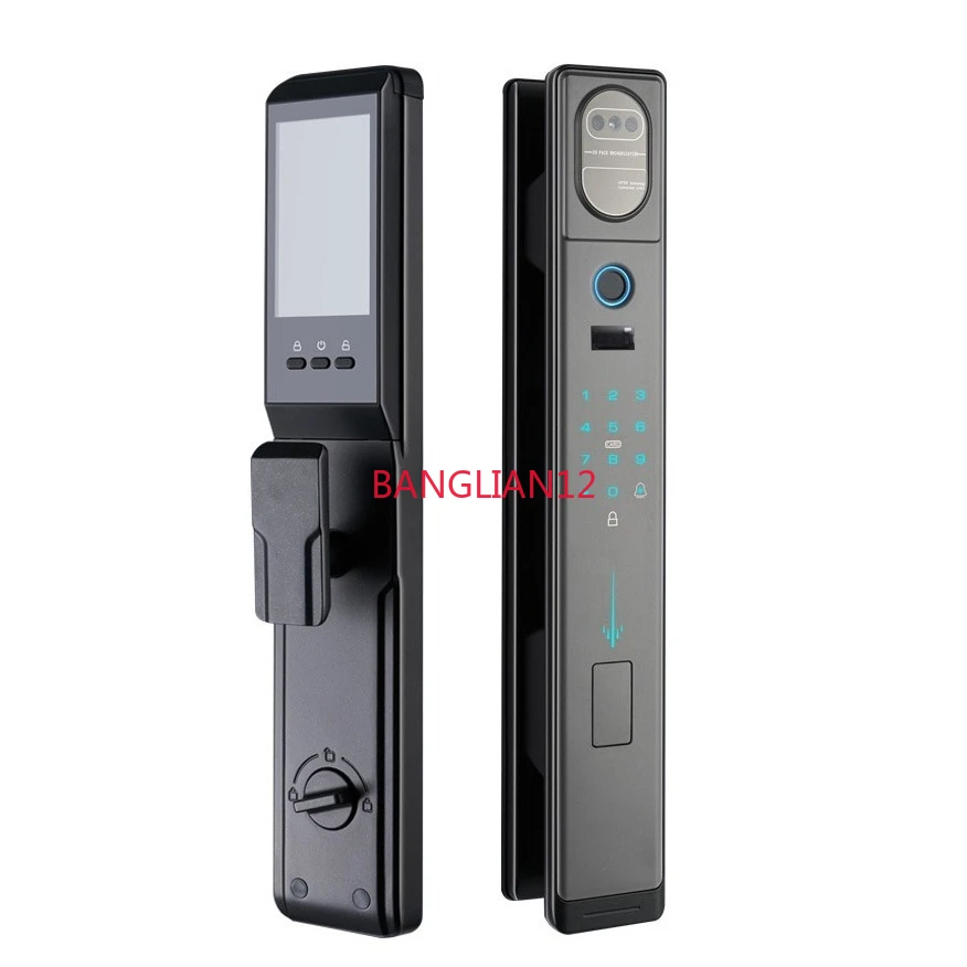 

Fully automatic high-end, intelligent fingerprint lock, face visual intercom high definition large screen