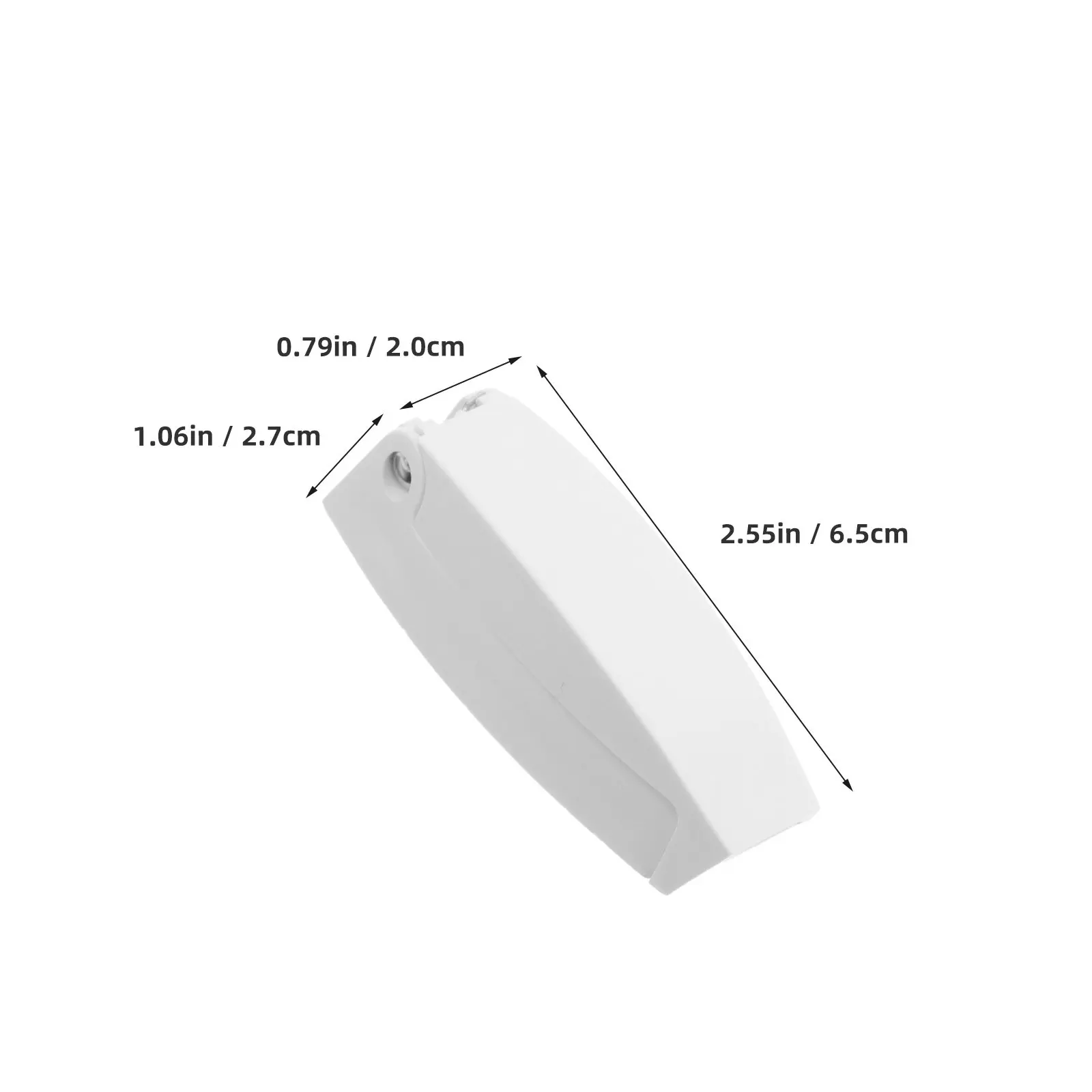 Foldable RV Door Clip Holder, 2Pcs Space-Saving Weatherproof Cabin Hook for Camper, Trailer, Boat Storage