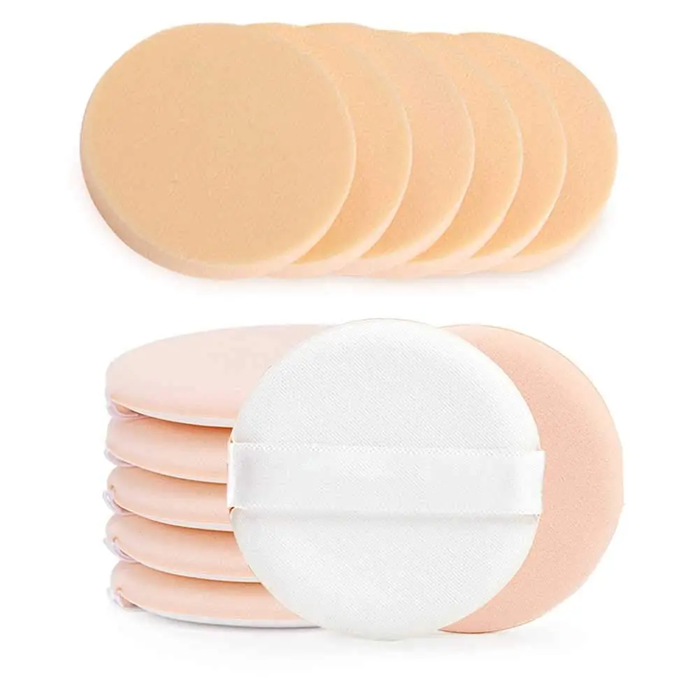 

12 Pcs Round Makeup Sponges with Air Cushion Powder Puff, Makeup Puff for Liquid Foundation, Cream, Powder, Concealer