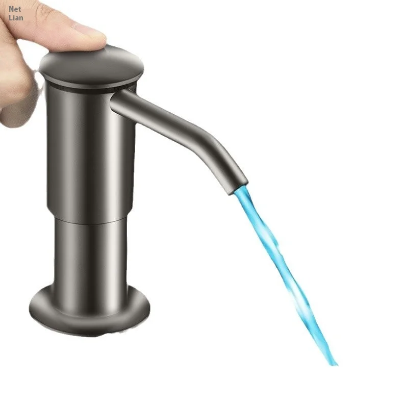 موزع الصابون لحوض المطبخ المدمج في الحوض موزع الصابون كونترتوب مضخة توزيع الصابون لوازم المطبخ