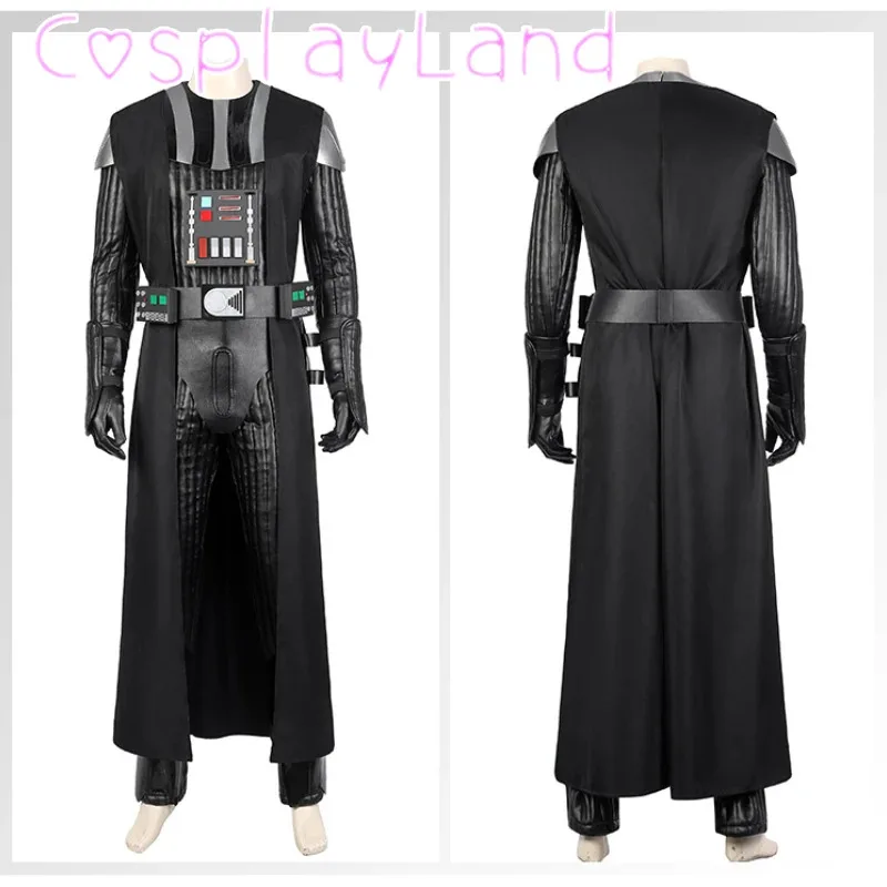 جديد وصول أوبي وان تأثيري حلي كينوبي الزي ملابس الحرب بدلة سوداء مع كيب الدعائم مخصص سيث لورد زي