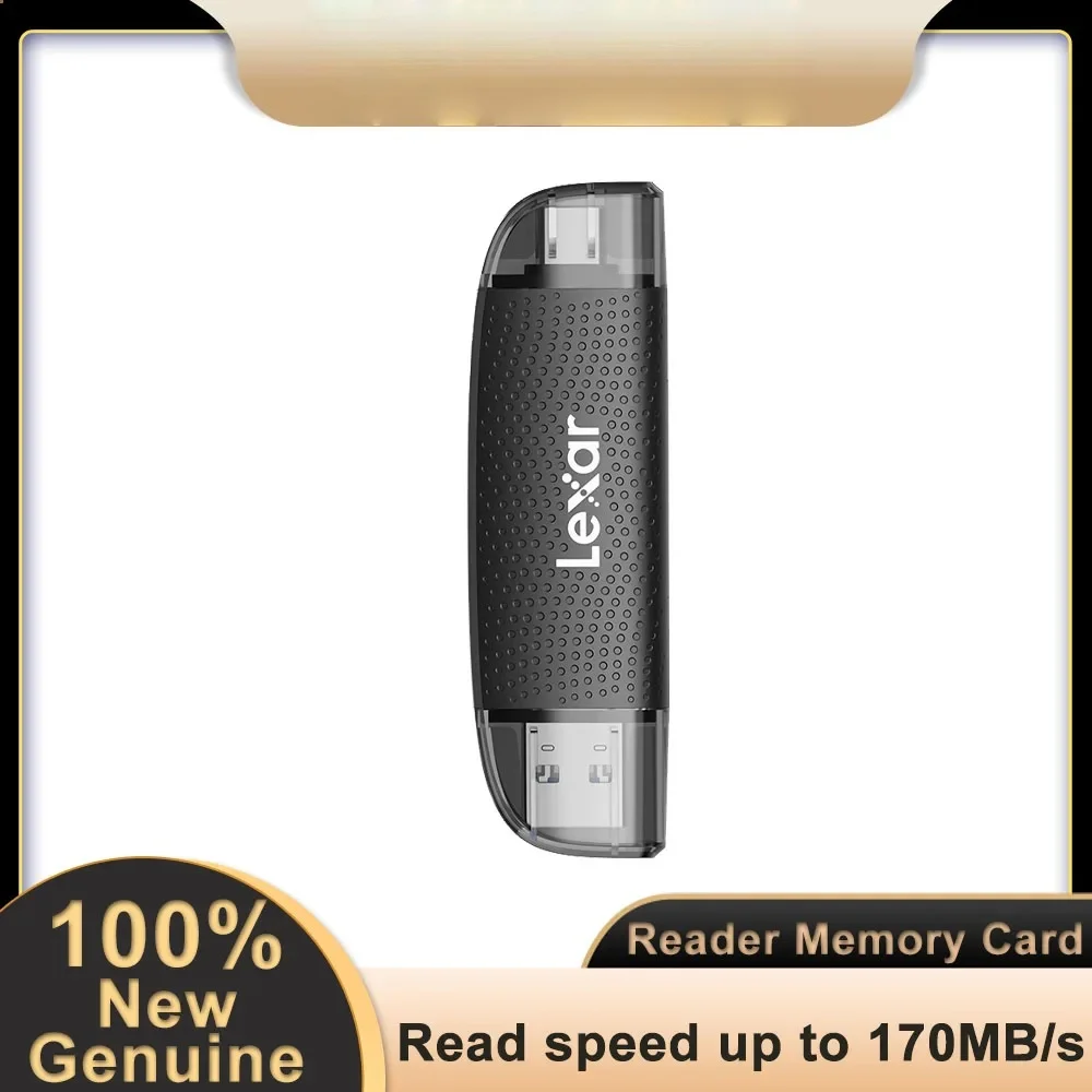NEW Lexar Card Reader 2-in-1 High Speed SD Card Reader USB 3.2 Gen 1 Type C Dual Interface Multifunction Memory TF Card Reader