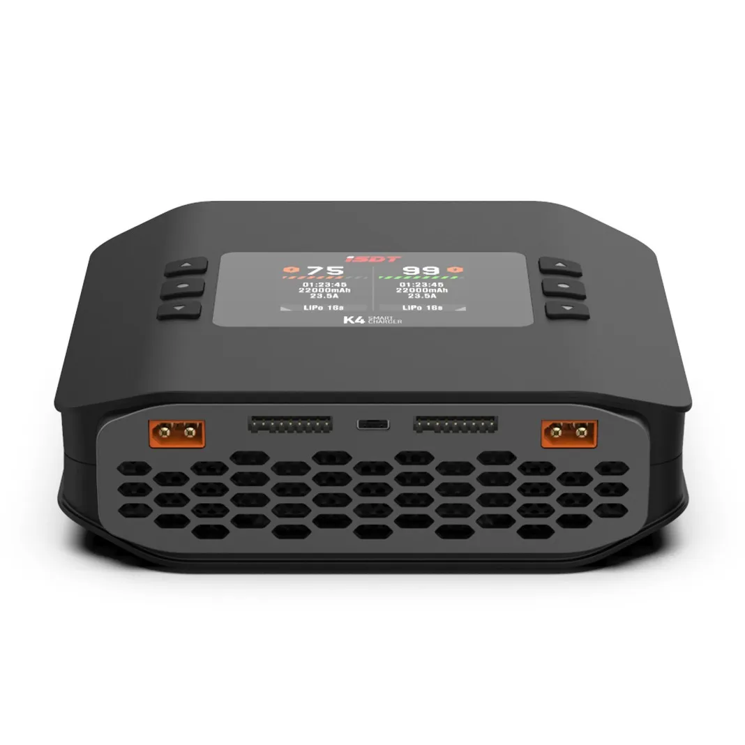 

Зарядное устройство ISDT Aster K4, 20 А, 600 Вт, двухканальное, двухканальное, мощное интеллектуальное зарядное устройство