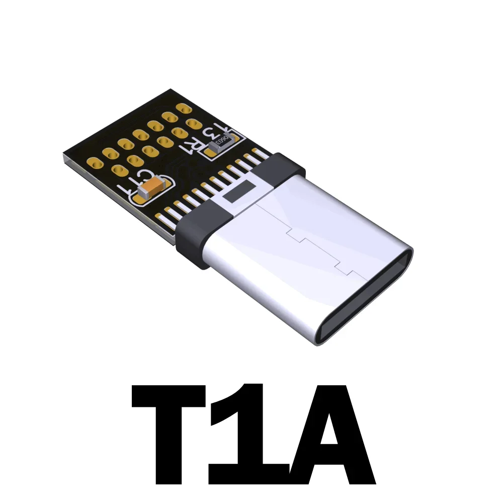 Złącze żeńskie typu 3.1 USB 8PIN 16PIN tabliczka zaciskowa 90 ° lewego prawego kąt męskie złącze męskie DIY typu C płyta konwerter PCB