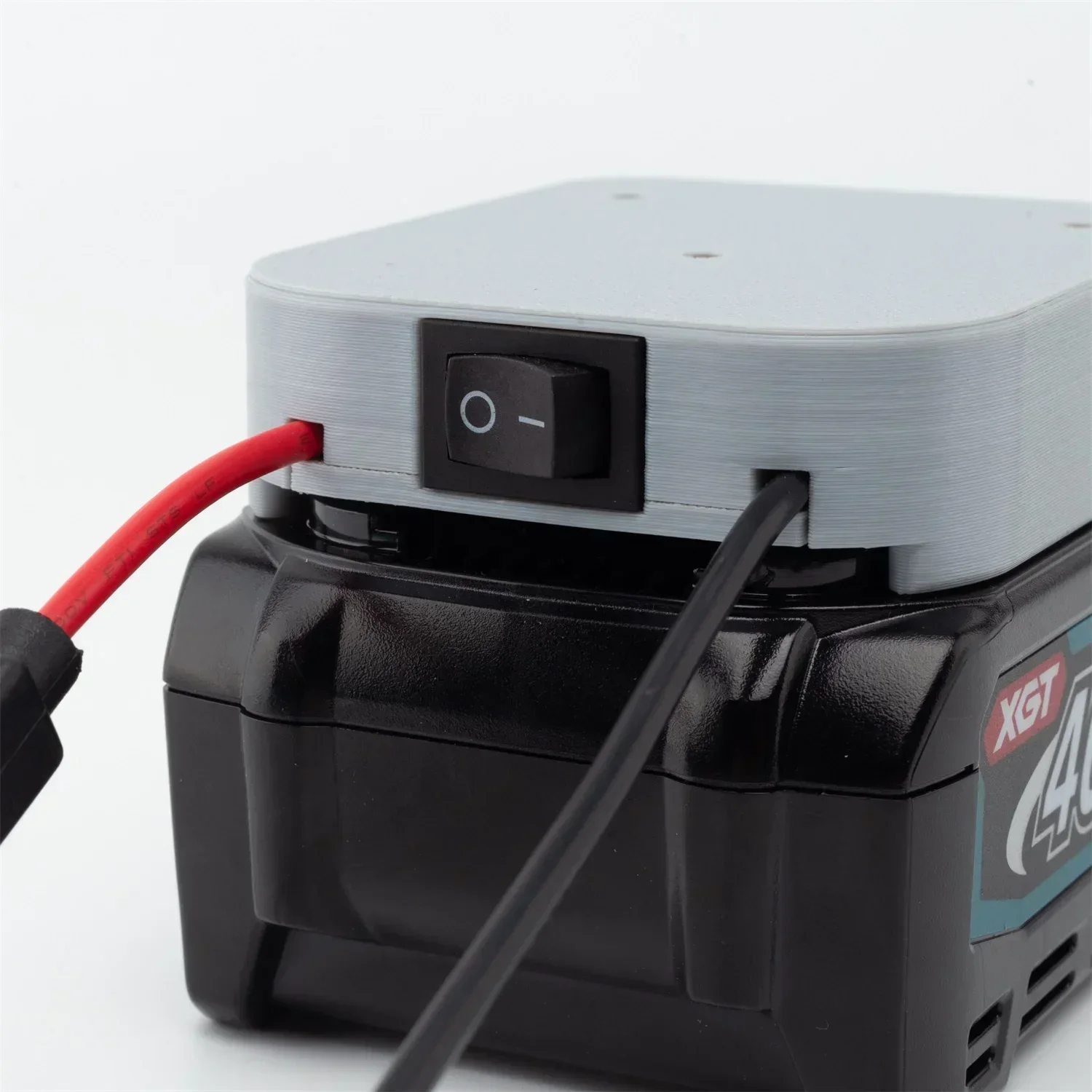 Imagem -06 - Adaptador de Bateria Power Wheel para Makita Bateria de Lítio Faça Você Mesmo 14 Fios Awg para Carro rc Interruptor Robótico e sem Fusível 40v