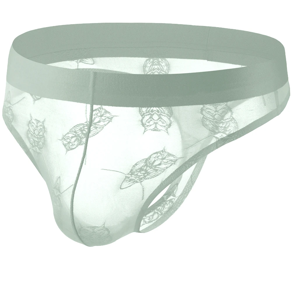 

Мужские бесшовные прозрачные стринги из сетки, тонкие, с низкой посадкой, дышащие, с анатомическим мешочком, 1 шт.