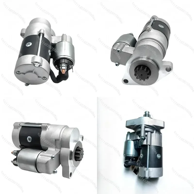 Compatible With HW16-1 Starter Motor 12V 1.6KW 11 Teeth For Diesel Generator Set Starting Engine Replacement Part