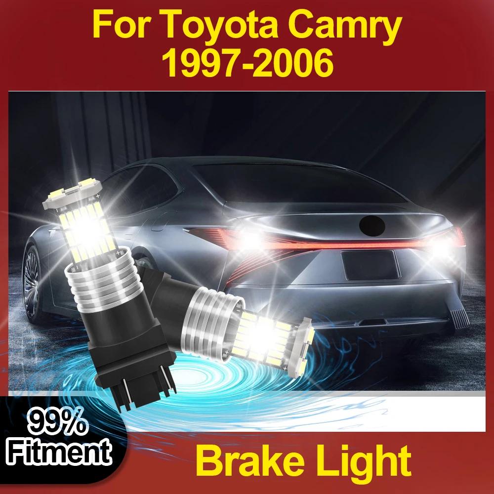 

3157 P27/7W T25 Super Bright Brake Light 3400LM Small Lights For Toyota Camry 1997 1998 1999 2000 2001 2002 2003 2004 2005 2006