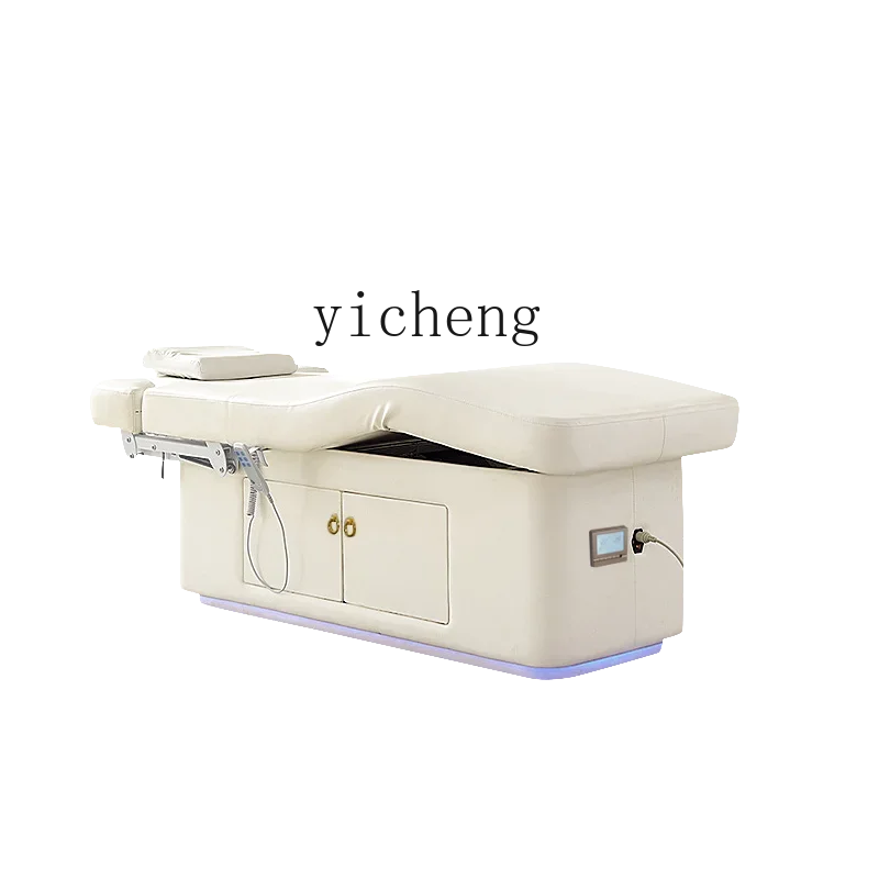 W5.18 latex electric beauty bed beauty salon special lifting heating eyelash massage physiotherapy ear picking SPA massage bed