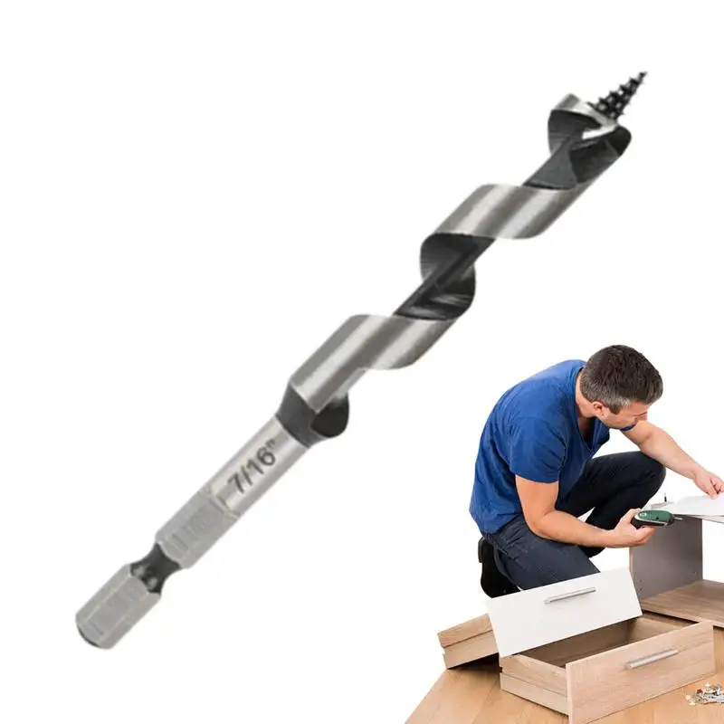 เจาะบิตงานไม้สาขาเจาะก้านหกเหลี่ยม Heavy Duty Home Power อุปกรณ์เสริมสําหรับแก้วโลหะอิฐกระเบื้อง