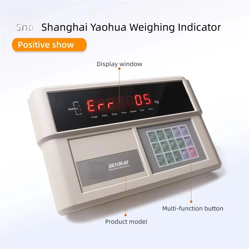 XK3190 A9 Electronic Weighing Indicator with Printer for Weighbridge OEM and ODM Customized Support