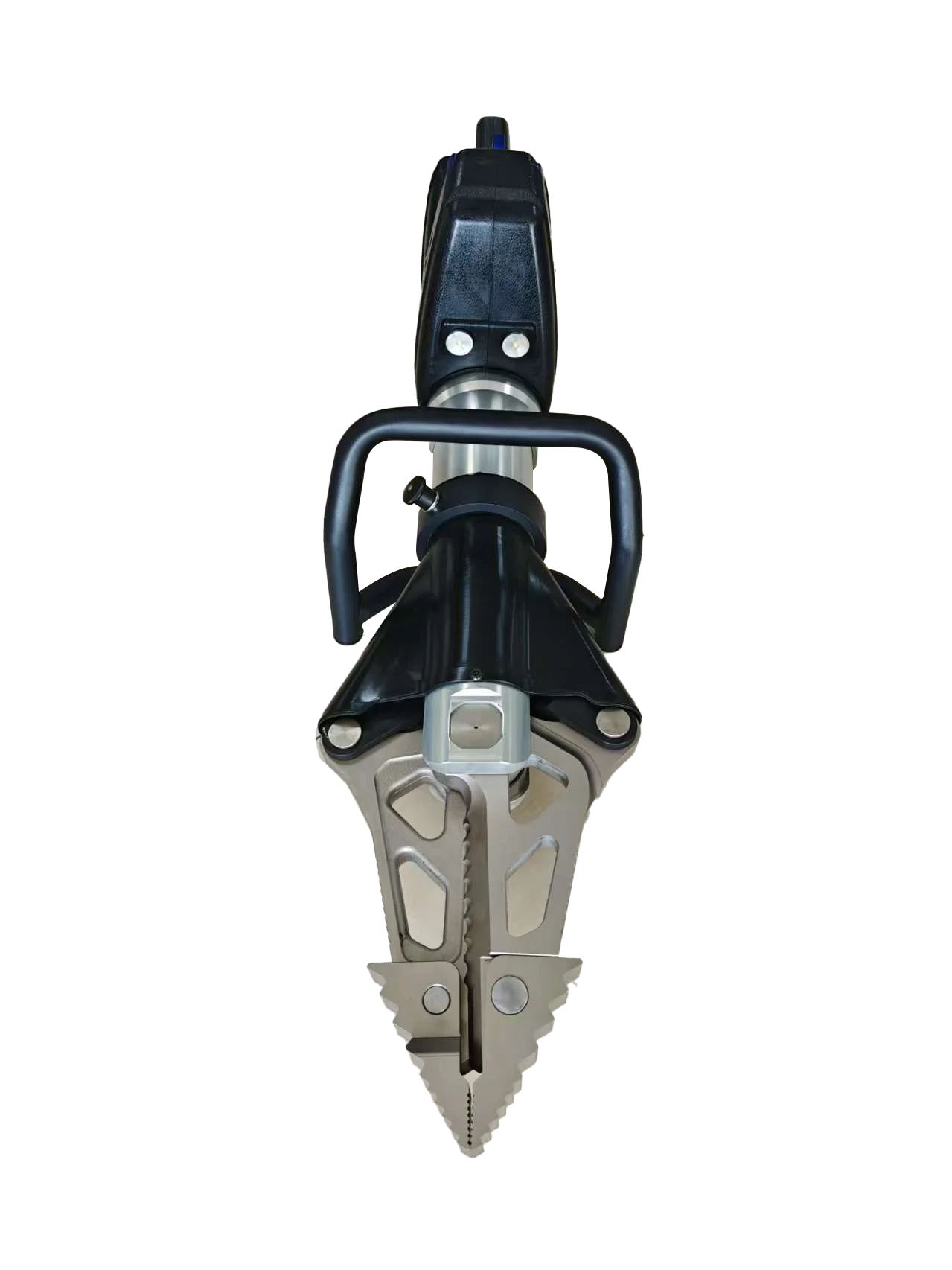 Cortador y esparcidor de batería con conector de vida de rescate de emergencia