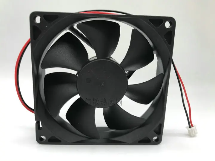 Ltsf For ADDA AD0912XB-A71GL DC 12V 0.42A 90x90x25mm 2-Wire Server Cooling Fan 9cm