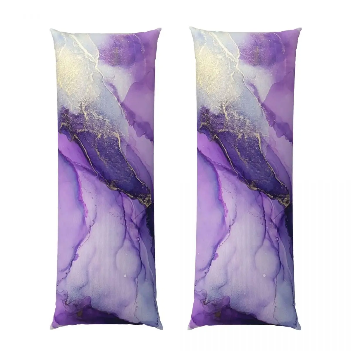 

Оригинальная королевская фиолетовая спиртовая чернила, абстрактная прямоугольная наволочка, чехол для подушки, полиэстер, декор для спальни, дома, декоративная подушка