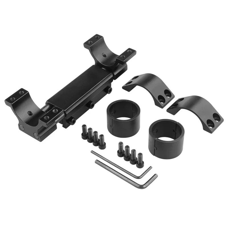 CNC Aluminum Tactics 25.4/30mm 11/20mm Mounts Ring With Spring Instrument Riflescope Dovetail Rail High Low Profile For Huntiing