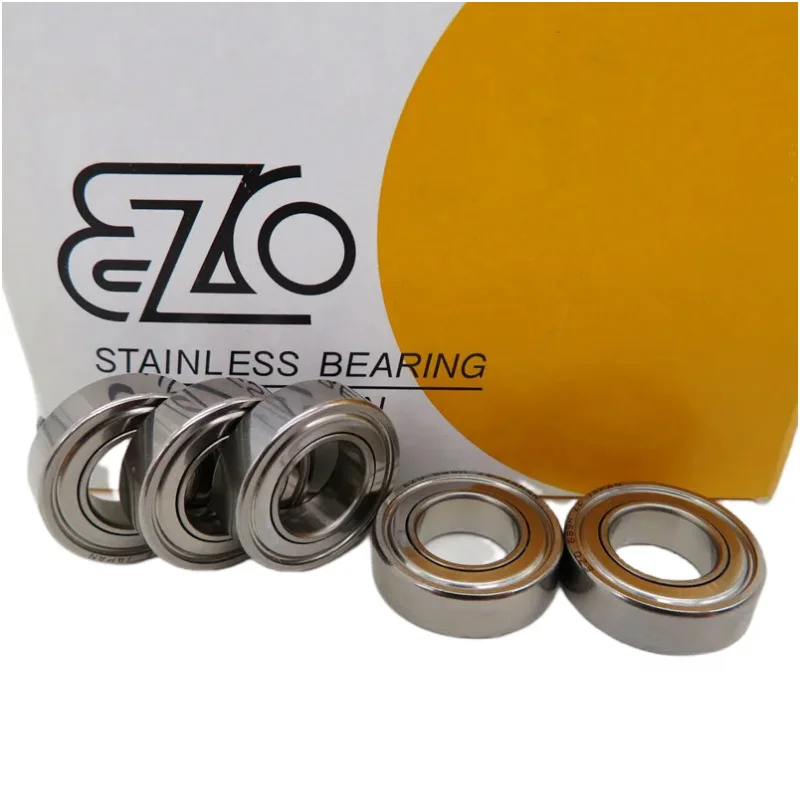 

10pcs JAPAN EZO Stainless Steel Bearing S683 684 685 686 687 688 689ZZ 3x7x3 4x9x4 5x11x5 6x13x5 7x14x5 8x16x5 9x17x5 mm