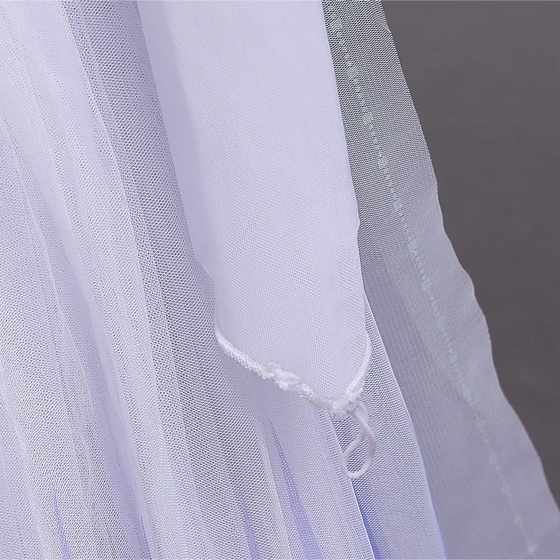 ﻿    فستان فروزن إلسا الأميرة للفتيات التنكري فستان ملكة الثلج بأكمام طويلة أبيض لحفلات إلسا ملابس الأميرة ملابس الأطفال