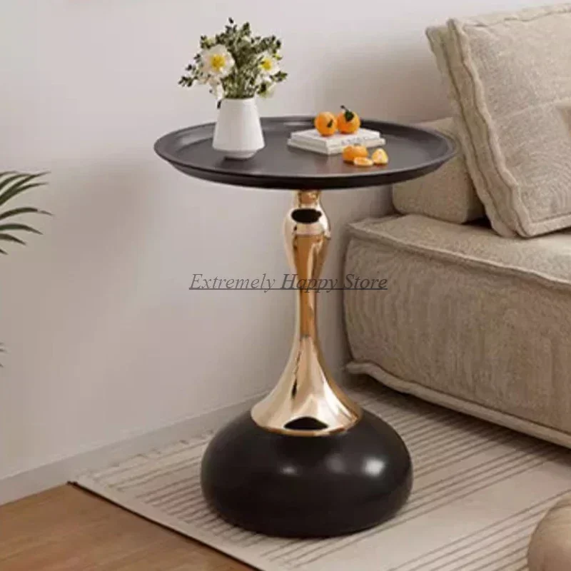 Hall Coffee Table Night Modern Tables Dressing Center Small Tv Living Room Hospitality Round Wooden Simple Middle Dining Service