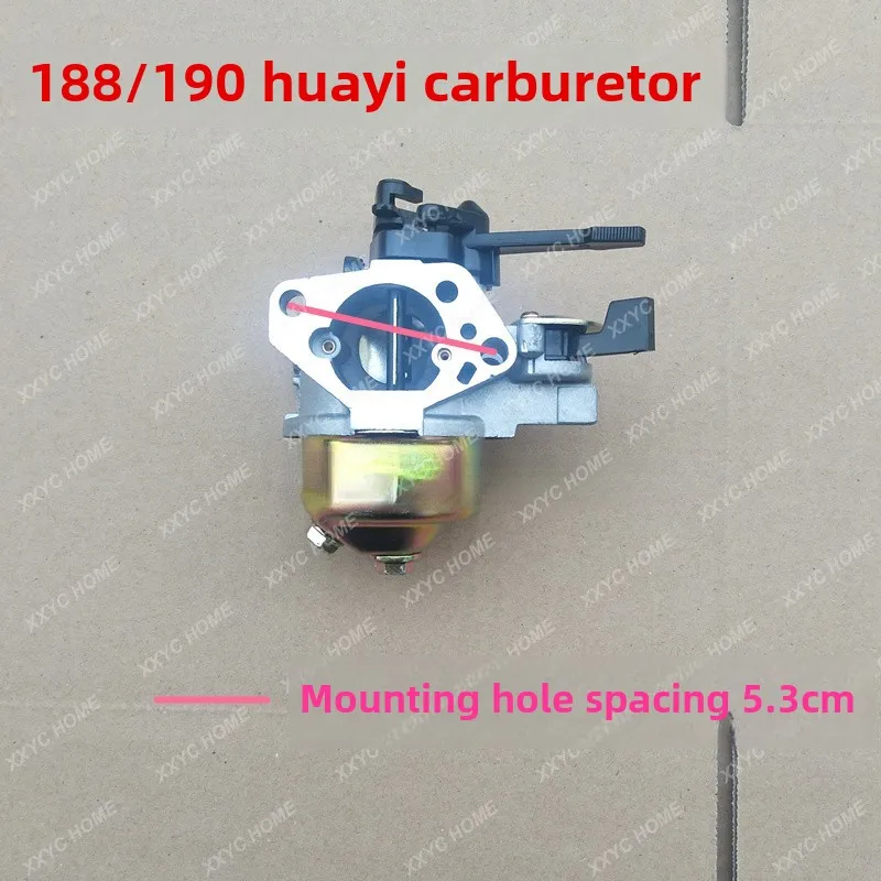 Gasoline engine parts Pumping machine Water pump Micro tiller Power 152/168/170/188/190F Huayi carburetor