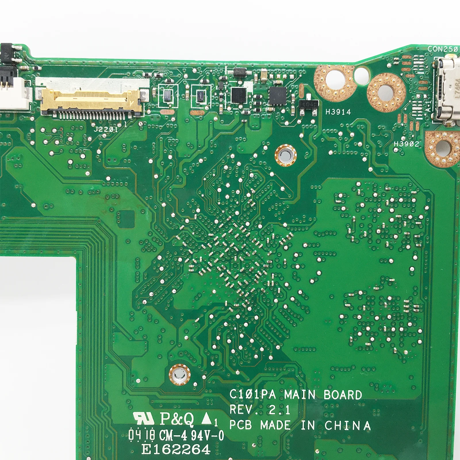 KEFU Mainboard For ASUS Chromebook Flip C101 C101P C101PA Laptop Motherboard RK3399 4GB/RAM EMMC-16G/32G MAIN BOARD