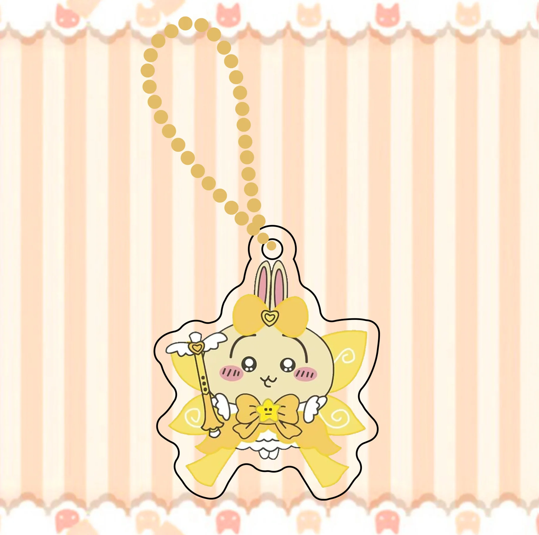 Anime Chiikawa Toy Pendant Cute Figure Hachiware Usagi Keychain Acrylic Decorative Pendant ハチワレ ちいかわKids Toy Gift