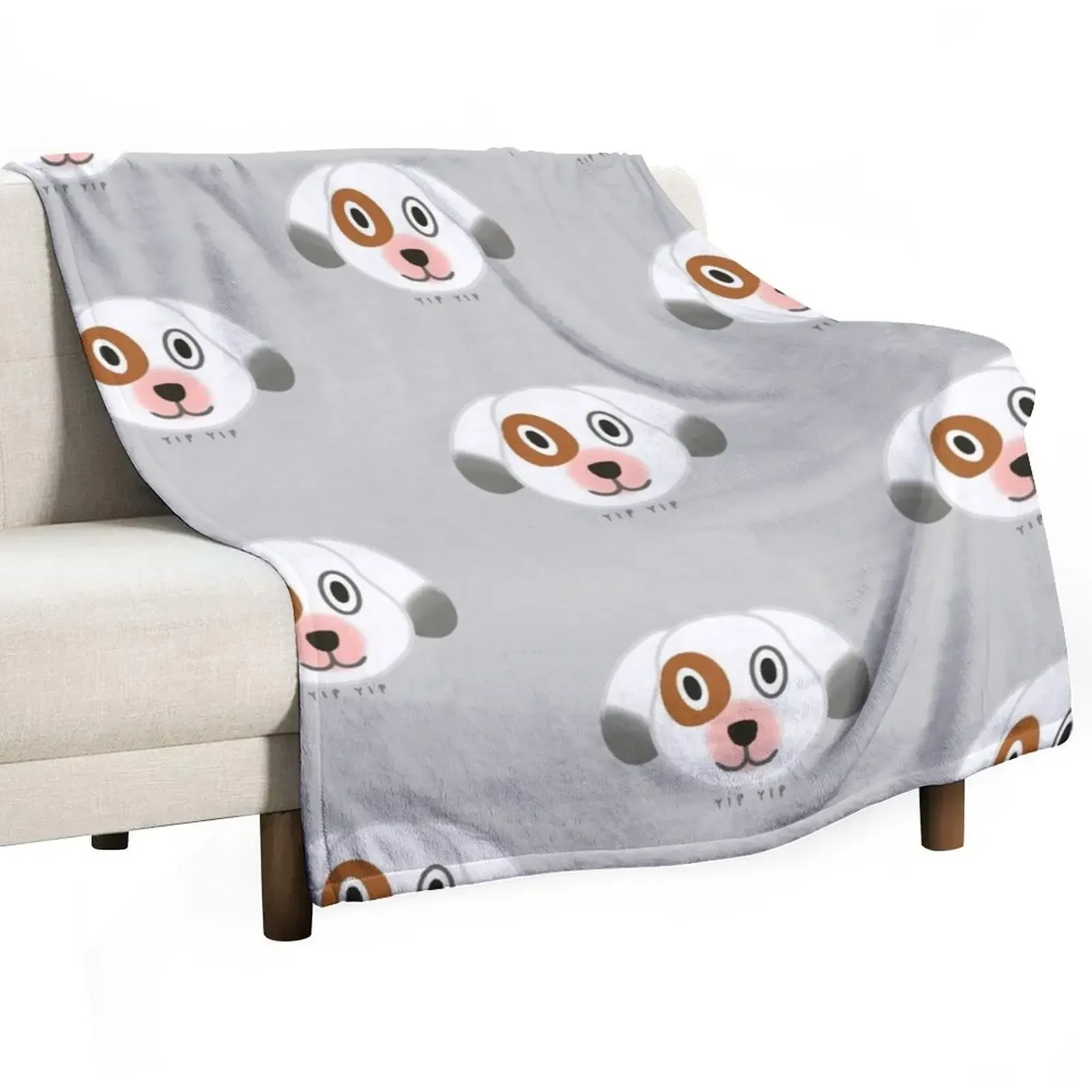 

Yip yip! Throw Blanket Travel for sofa Blankets