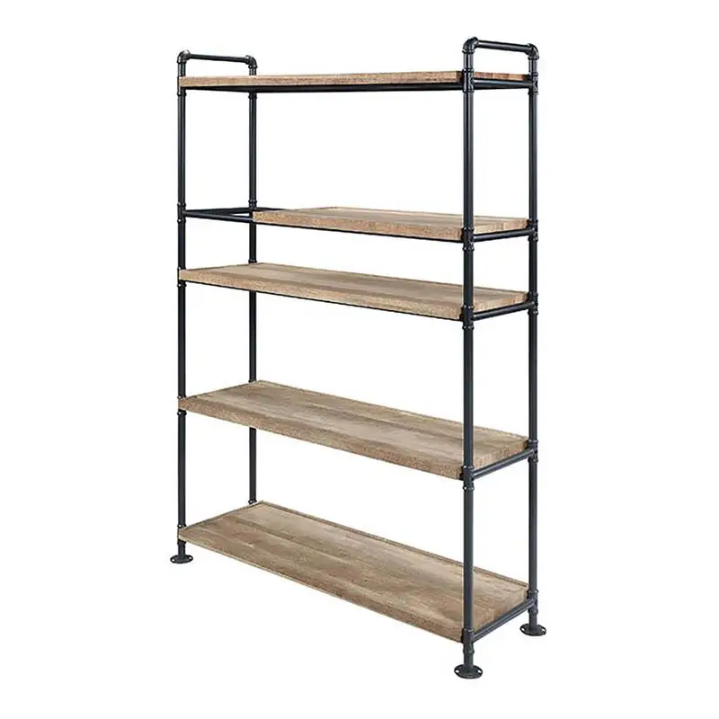 

Black Oak Sandy Bookshelf - Stylish Storage for Books and Decor, Modern Design, Perfect for Home or Office, Sturdy