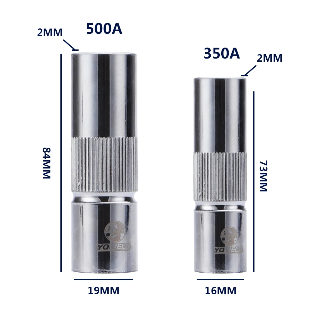 350 500A Red Copper Welding Torch Tip Holder Gas Nozzle Soldering Accessory Long Service Life and Durability