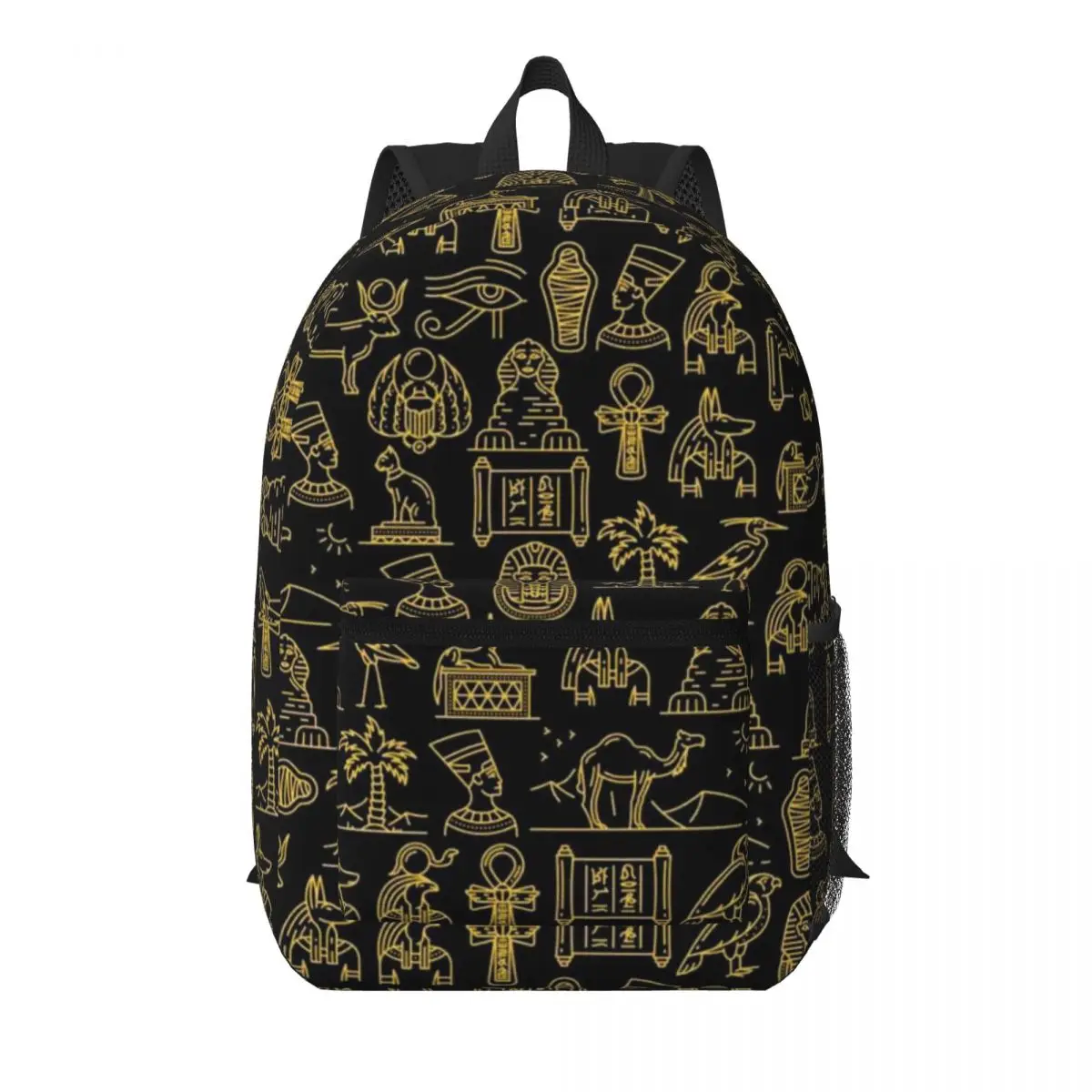 

Ancient Egyptian Culture Student Backpack School Bag Hiking Travel Daypack for Boys Girls Bookbag Shoulder Bags