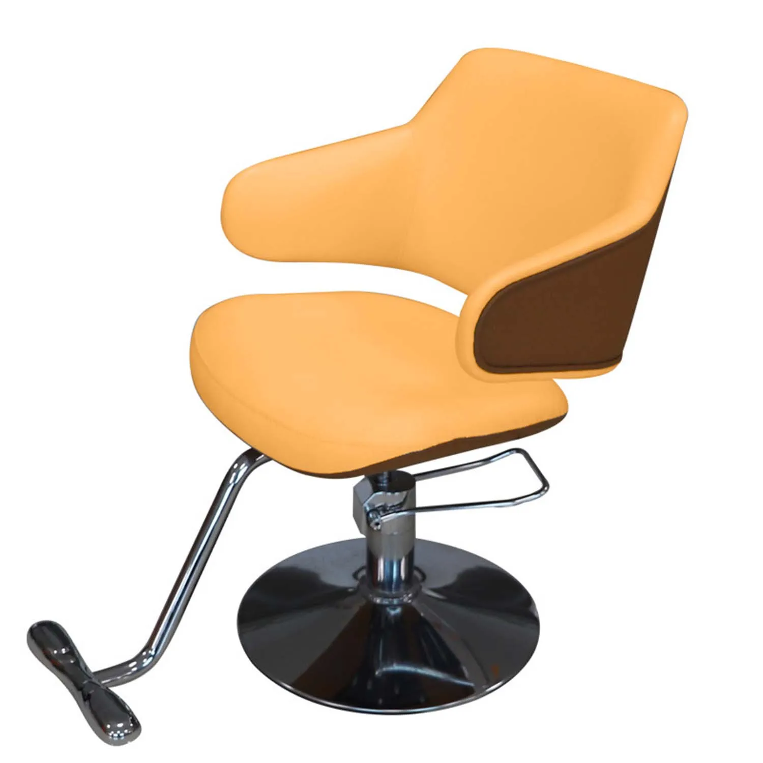 

Hairdressing Chair Silver and Black for Barber Chairwomen's Hairdressing Salon Chair Supplier Ladies Salon Chairs