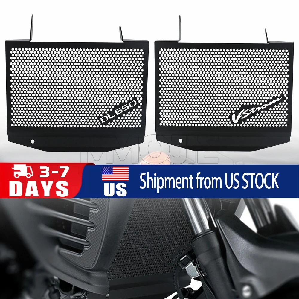 

Motorcycle Accessories Radiator Guard Cover Protection For SUZUKI VSTROM 650 V-STROM DL 650 DL650 ABS 2012-2026 2025 2024 2023