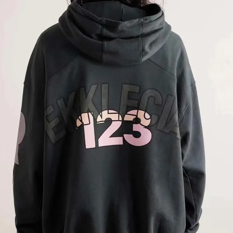 Best Quality RRR123 Fashion Hoodies Men Woman with Hood Casual Pair Sweatshirt Cotton Streetwear