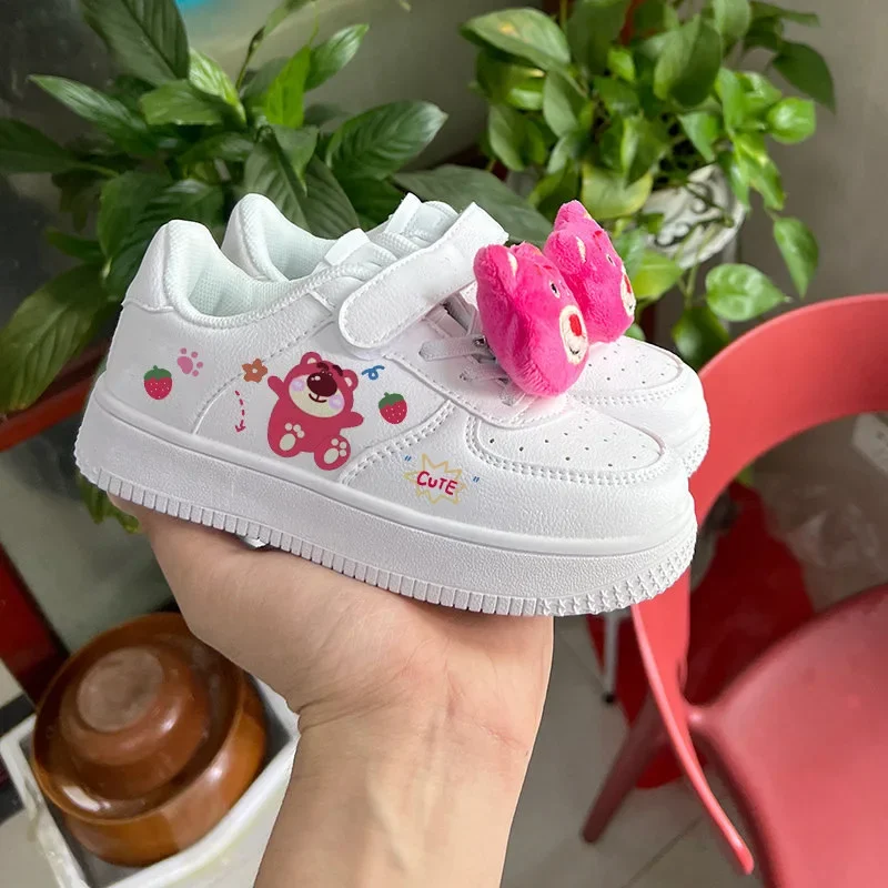 

Japanese Cinnamoroll Kids Off White Shoes Spring Summer Breathable Sneakers for Boy and Girl Casual Soft Soled Lotso Women Shoes