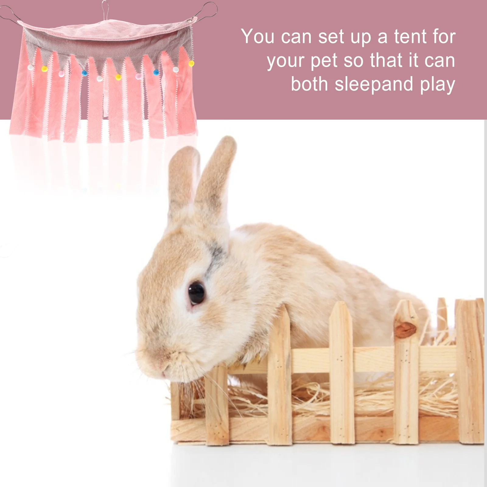 

Hamster Nest Bed Hideout House 1 Piece Comfortable Sleeping Spot Soft Material Pet Cage Accessory for Rats Hamster Hammock