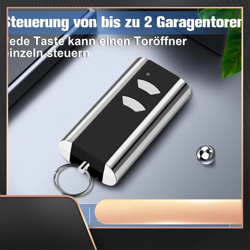 

Пульт дистанционного управления для гаража Normstahl Entrematic RCU 433-2, для Crawford Standard Steel 433,92, ключ для гаражных ворот
