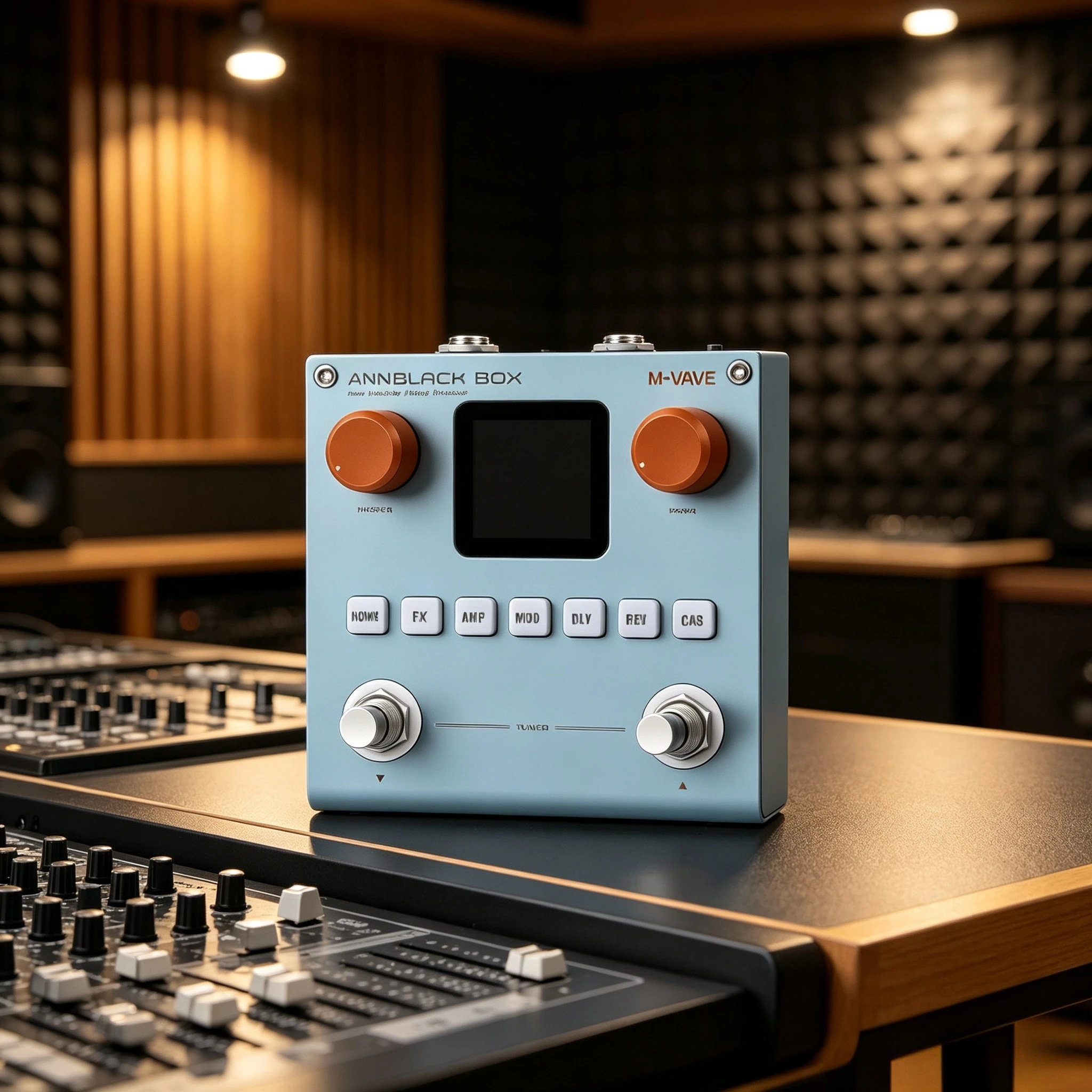 Groovebox Drum Machine - M‑VAVE BLACK BOX – wielofunkcyjny procesor