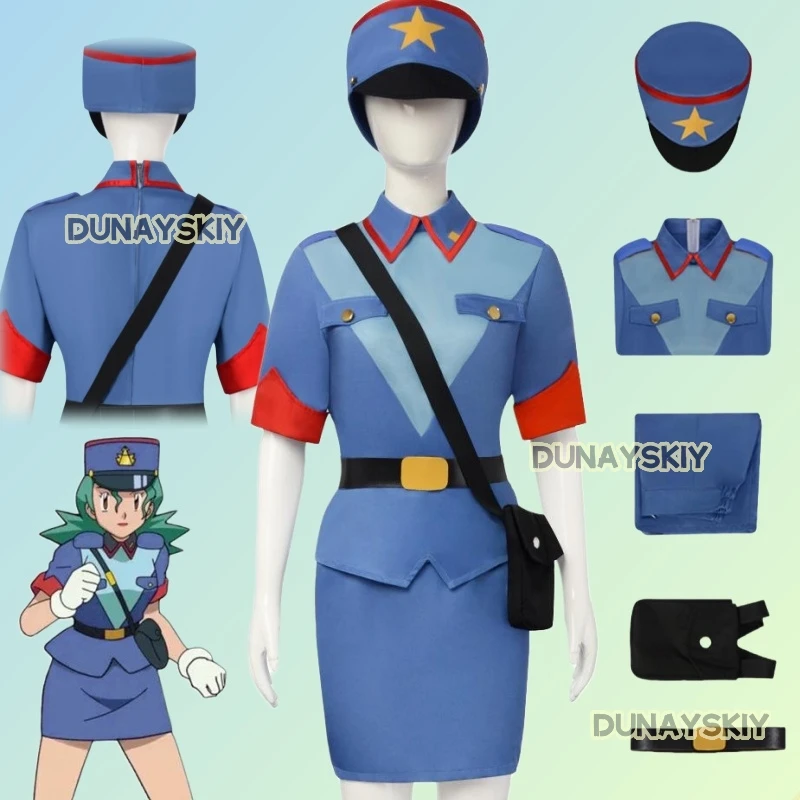 Officer Jenny Cosplay Costume Halloween Christmas Comic con Game Anime Party Customized Clothes