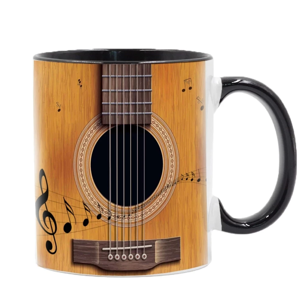 

Classical Guitar Mugs, Cello Guitar, Mugen Cellist, Ukulele Cups, Musical Instrumental, Drinkware, Coffee, Coffeeware