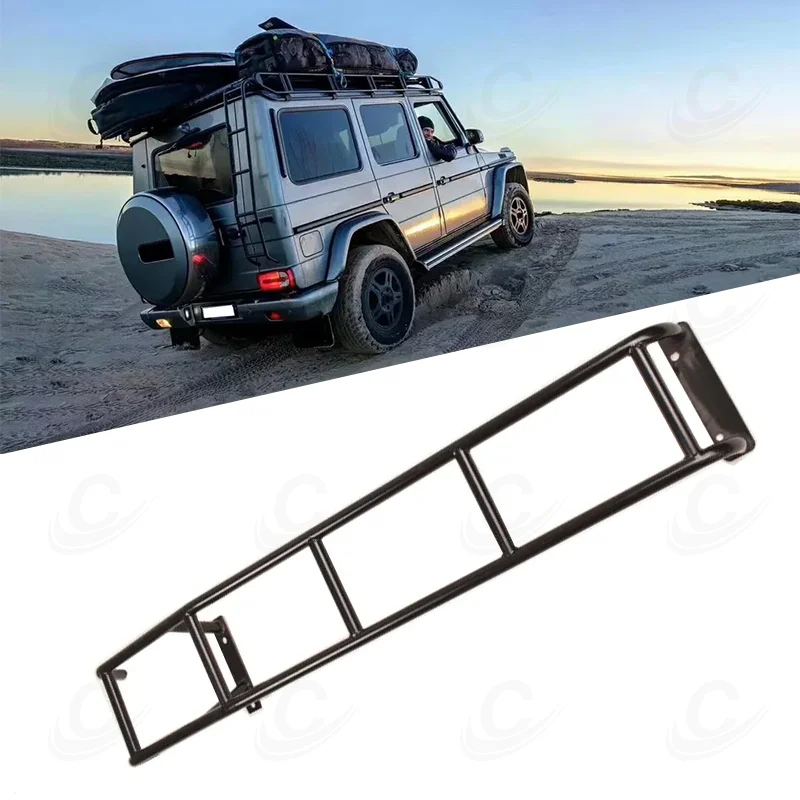 

W464 4x4 Car Rear Door Tailgate Ladder for Mercedes G Class W463a G350 G500 G63 Car Ladder Racks