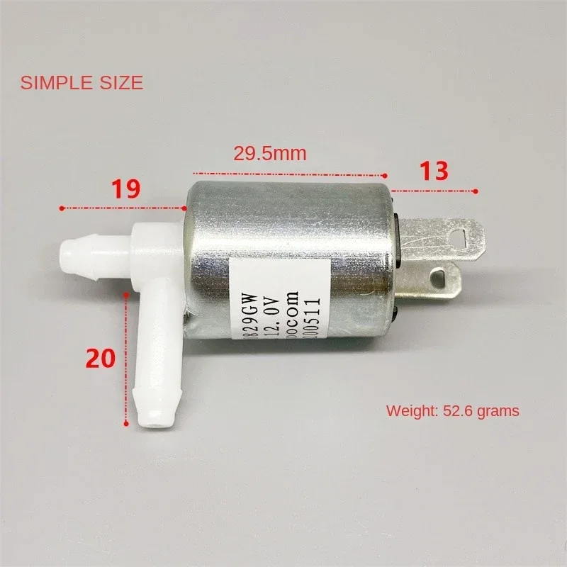 Gleichstrom motor 12V Zeit sc0829gw Magnetventil normaler weise geschlossenes Wasser ventil