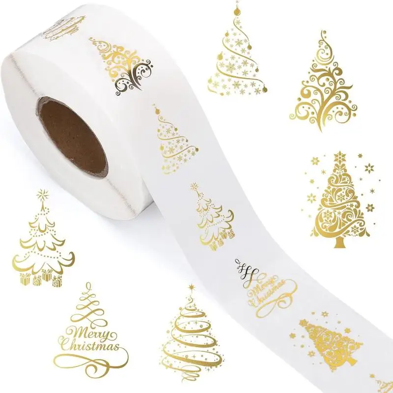 Golden Foil Christm… - image
