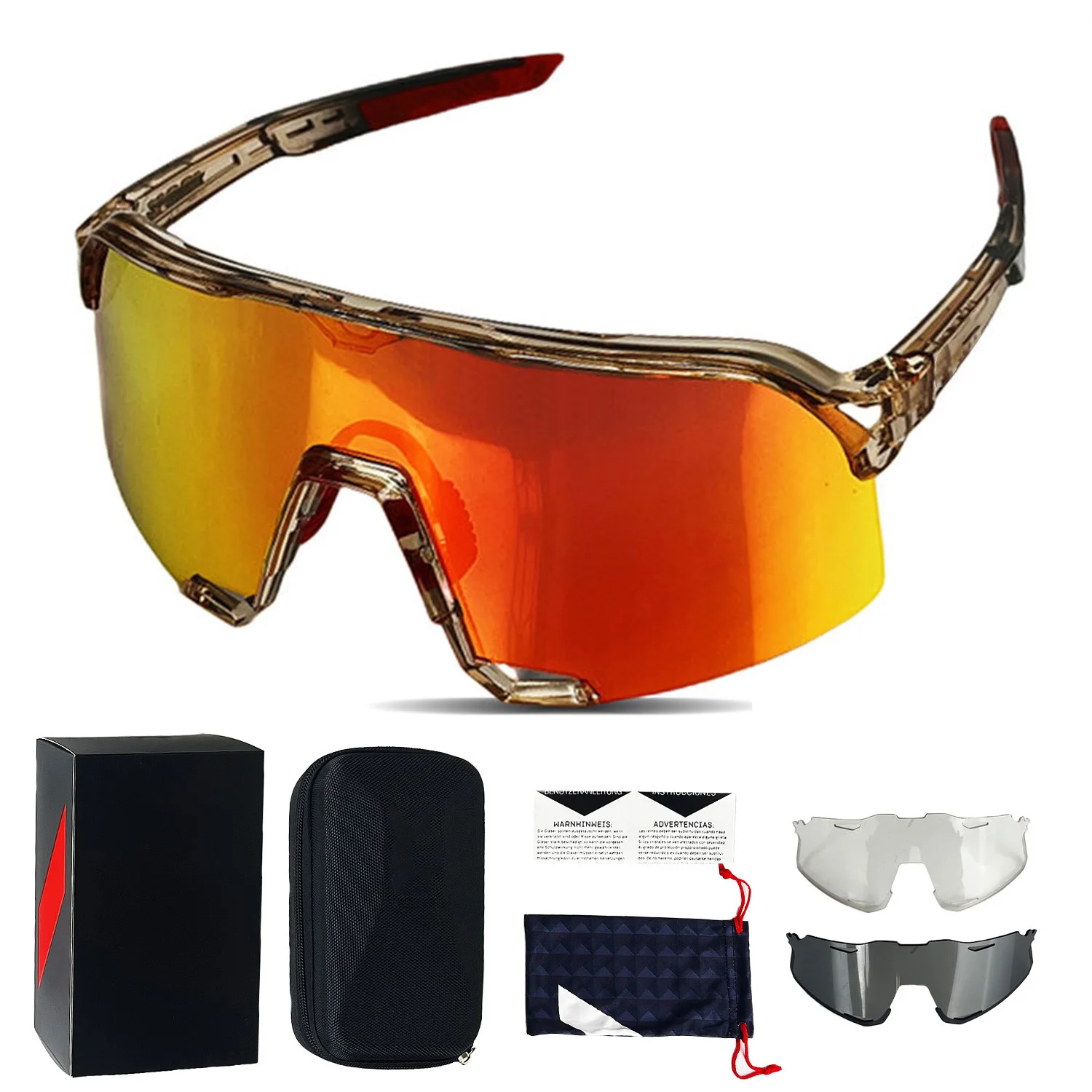 

Unisex Lightweight Outdoor Sports Sunglasses - For Cycling, Running, Hiking, UV Protection