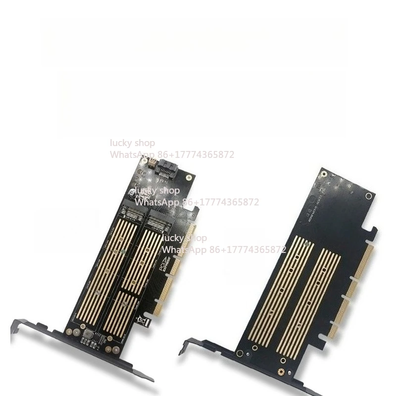 

Адаптер NVMe для расширения жесткого диска SK9 M.2 M2 22110 на PCIE4.0 с двумя интерфейсами SATA