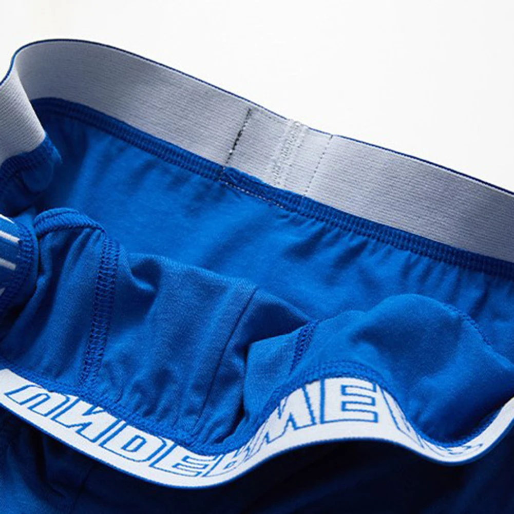 

Mens Panties Cotton Breathable U Convex Pouch Underwear Sexy Loose Bikini Briefs Breathable String Homme Male Cuecas